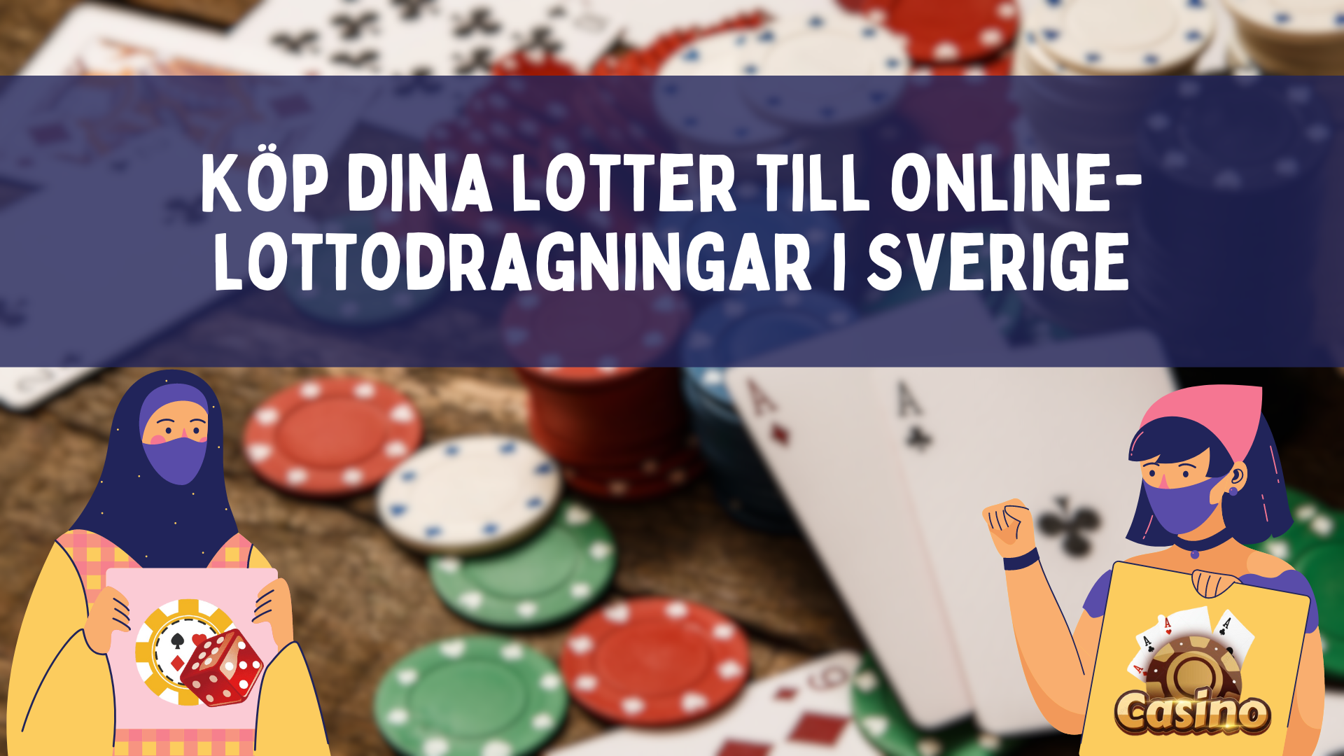 Köp dina lotter till online-lottodragningar i Sverige